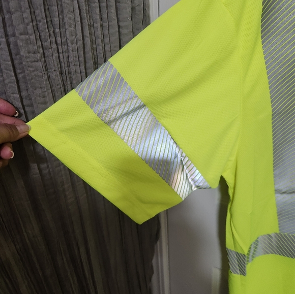 VEA Visibility Enhanced Apparel Work Shirt 3m Scotchlite NWT XL - Picture 6 of 7